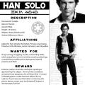 wanted poster han solo